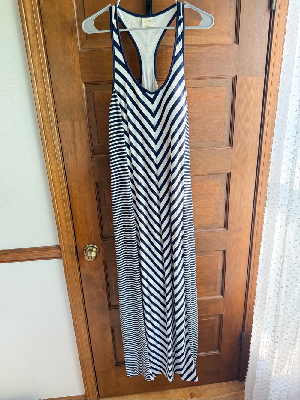 Soma Intimates Striped Maxi Dress